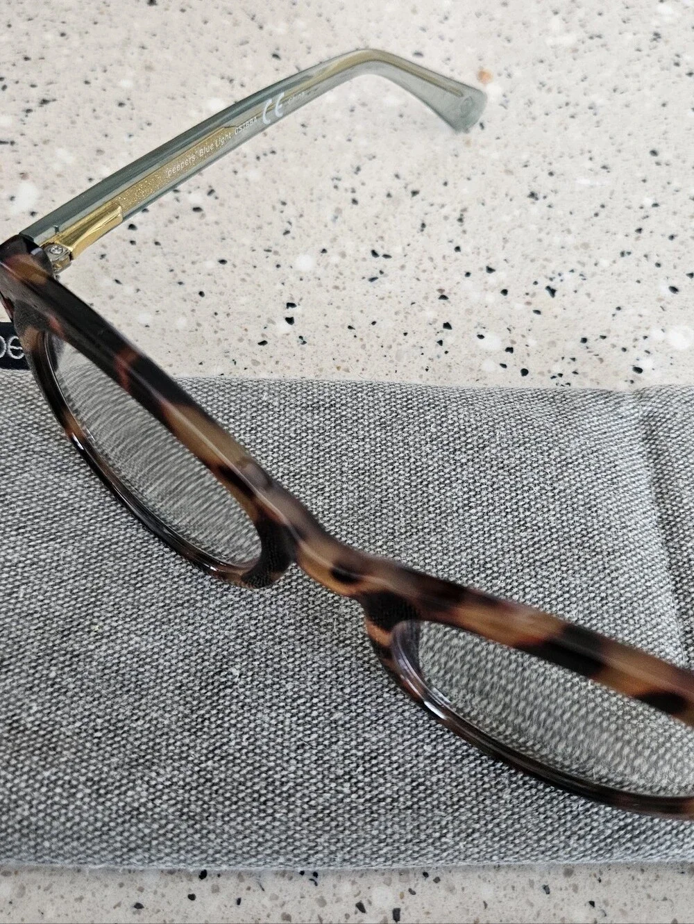 PEEPER Tortoiseshell Cat Eye Glasses - Brown Tortoise Frame